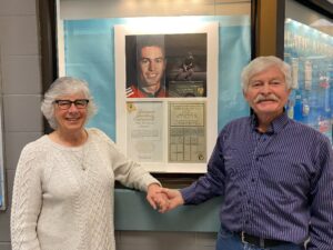 Carswells find home for Graeme's Plaque